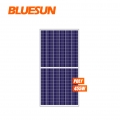 وحدة الطاقة الشمسية الكهروضوئية نصف الخلايا Bluesun زجاج مزدوج متعدد الكريستالات 340 واط 350 واط 355 واط الألواح الشمسية في إفريقيا