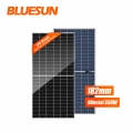 مستودع الولايات المتحدة الأمريكية 550 واط Bifacial الألواح الشمسية شهادة UL عالية الطاقة Doble Glass 550Watt الألواح الشمسية في كاليفورنيا
