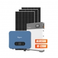 Bluesun عالية التردد 10kW AC 3 المرحلة الهجين العاكس للطاقة الشمسية لنظام تخزين الطاقة الشمسية
        