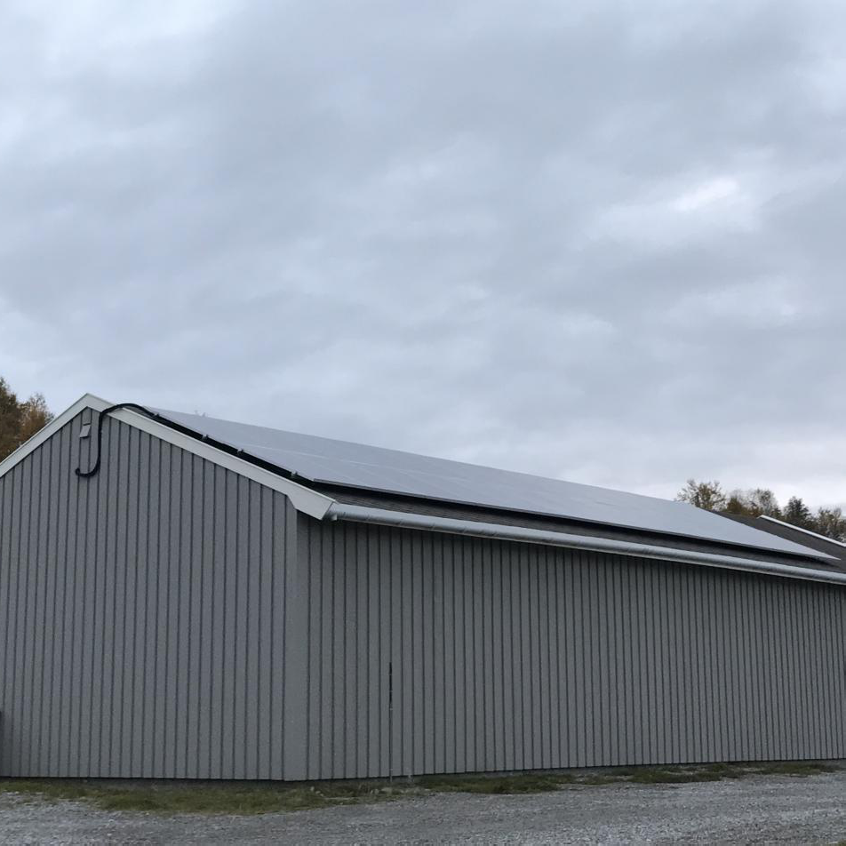 7kw على الشبكة الشمسية النظام في النرويج للسكن