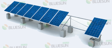 ground mount solar array