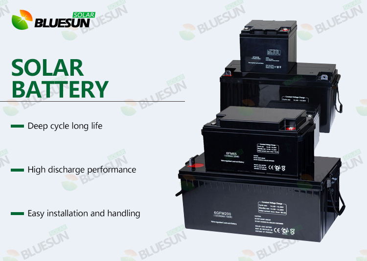  2V 2000AH Solar Battery aa Rechargeable