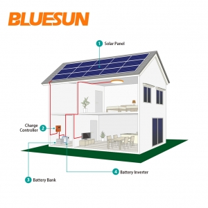 40KW off-grid solar power system 40000w solar system with battery