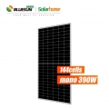 Bluesun الساخن بيع الألواح الشمسية نصف خلية 390W Perc لوحة شمسية 144 خلية لوحة شمسية