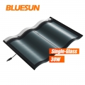 Bluesun شعبي سقف زجاجي واحد بلاط شمسي 30W بلاط السقف الكهروضوئي