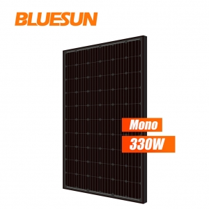 High efficiency Black 320w 330w 320watt 330watt solar mono panel for solar system