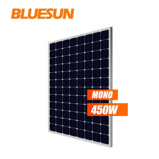 Bluesun ETL TUV Certificated 96 Cells 5BB Mono 450w 450watt Solar Panel Price