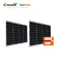 BLuesun 50Watts 12 Volts لوحة شمسية أحادية البلورية 50W لوحة شمسية
