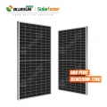 لوحة الطاقة الشمسية الكهروضوئية بنصف الخلايا Bluesun 390 وات 390 وات 390 وات 390 وات بيرك وحدة الطاقة الشمسية الكهروضوئية