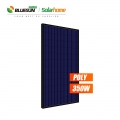Bluesun ETL Standard Polycrystalline Black Frame لوحة شمسية 350Watt 350Wp 350 W PV الوحدة النمطية للنظام الشمسي
