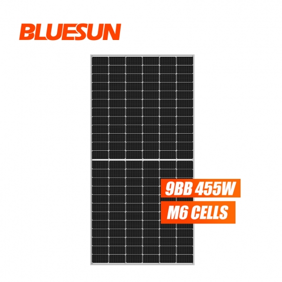 Bluesun 144Cell Solar Panel 9BB 455W Mono PV Module