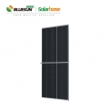 بلوزن 210 مم الخلايا الشمسية 550 وات زجاج مزدوج الألواح الشمسية 550 وات ثنائية الوجه نصف خلية الكهروضوئية أحادية الألواح الشمسية 210 مم لوحة ثنائية الطاقة الشمسية