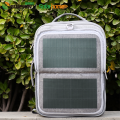 حقيبة ظهر Bluesun 2021 تعمل بالطاقة الشمسية حقيبة ظهر ذكية للأماكن الخارجية ببطارية تعمل بالطاقة الشمسية مزودة بمنفذ شحن USB