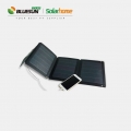 لوح شمسي رقيق مرن من Bluesun ، لوح شمسي أسود ، ورق مرن للطاقة الشمسية سهل التنظيف