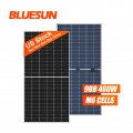 Bluesun UL Certificate Bifacial Solar Panel MBB Technology 460W Dual Glass Solar Panel

