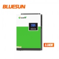 Bluesun Home Use 5.5KW Off Grid Hybrid Inverter 220 / 230V Solar Inverter Max بالتوازي مع 12 وحدة
