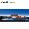 Bluesun Roof shingle الألواح الشمسية 170W خلية شمسية مخصصة أحادية الألواح الشمسية بالكامل باللون الأسود