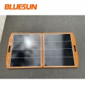 Bluesun قابلة للطي الألواح الشمسية في الهواء الطلق أطقم شاحن العاكس مع وحدة تحكم PMW