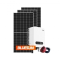نظام الطاقة الشمسية المرتبط بالشبكة Bluesun 6kw للاستخدام التجاري المنزلي