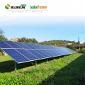 3MW شبكة مرتبطة بالطاقة الشمسية محطة توليد الكهرباء الحل التجاري