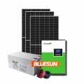 bluesun 5KW 10KW 66KW نظام الطاقة الشمسية خارج الشبكة المنزلية الطاقة غير المنقطعة
