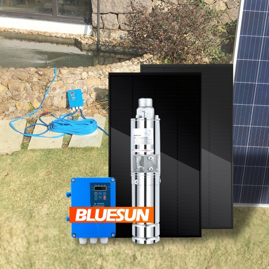 AC DC Solar Powered Submersible Well Pump