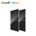 مستودع الولايات المتحدة الأمريكية 550 واط الألواح الشمسية ثنائية الطور شهادة UL عالية الطاقة مزدوجة الزجاج 550 واط الألواح الشمسية في كاليفورنيا