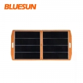 Bluesun قابلة للطي الألواح الشمسية في الهواء الطلق أطقم شاحن العاكس مع وحدة تحكم PMW