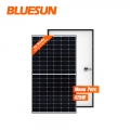 ما قبل البيع! يخزن bluesun الاتحاد الأوروبي 54 خلية إطار أسود 425 واط لوحة شمسية 182 مم لوحة شمسية خلية شمسية 425 واط وحدة PV