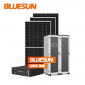 bluesun 30kw 50kw 100kw 150kw 300kw 500kw 1MW نظام تخزين الطاقة الهجين نظام بطارية الألواح الشمسية لسوق شرق إفريقيا
