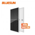 bluesun MBB نصف خلية أحادي البلورية 560 واط الألواح الشمسية 560 واط 550 واط 555 واط نصف قطع الألواح الشمسية
