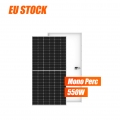 Bluesun Door To Door Service مخزون الاتحاد الأوروبي 182mm 550watt الألواح الشمسية الكهروضوئية