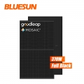 Bluesun USA UL Certification لوحة PV سوداء ألواح طاقة شمسية أحادية البلورية 370 وات وحدة نصف خلية 370Wp PV
