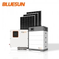 نظام الطاقة الشمسية الهجين 10KW 12KW نظام الطاقة الشمسية المنزلية 10000 وات النظام الشمسي مع البطارية الشمسية
