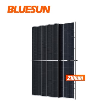  Bluesun سوف تقدم الطاقة الشمسية 210mm خلية كبيرة أحادية perc لوح شمسي بقوة قصوى 550 وات 