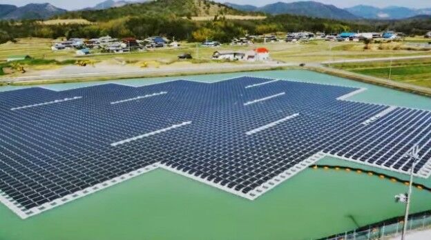 الأرض ليست كافية اليابان لبناء أكبر محطة للطاقة الشمسية العائمة في العالم