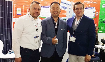 معارض Bluesun الشمسية العالمية --- 2019 Intersolar في ميونخ ، ألمانيا