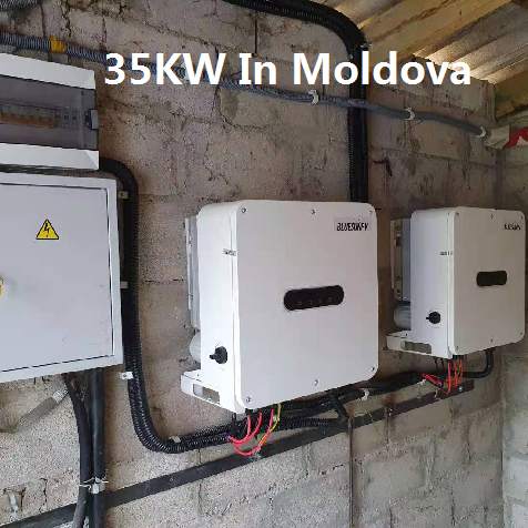  بلونز 35KW على نظام الشبكة الشمسية في مولدوفا