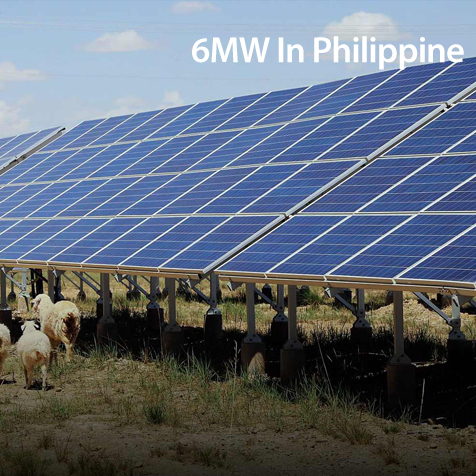 6 ميجا واط محطة للطاقة الشمسية في الفلبين