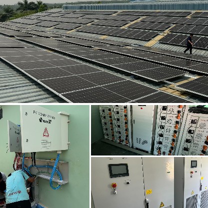 نظام تخزين الطاقة بقدرة 240 كيلووات في ميانمار
