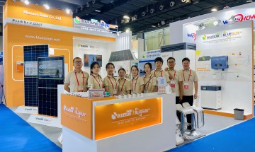 فريق Bluesun في معرض الطاقة الشمسية الكهروضوئية العالمي 2023 (PV قوانغتشو)
