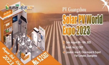 مرحبًا بكم في زيارة جناح Bluesun في معرض Solar PV World Expo 2023 (PV Guangzhou)