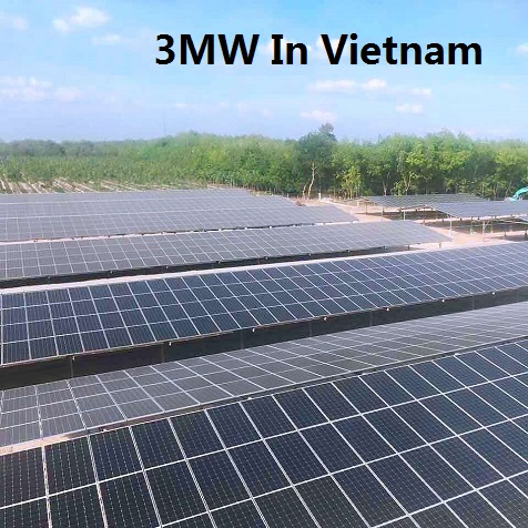 محطة الطاقة الشمسية 3ues bluesun في فيتنام