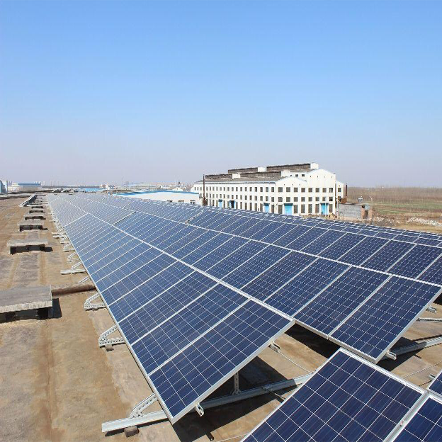300kw على الشبكة الشمسية النظام في الصين للاستخدام التجاري